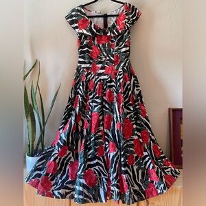 Vintage 1980s Party Dress M